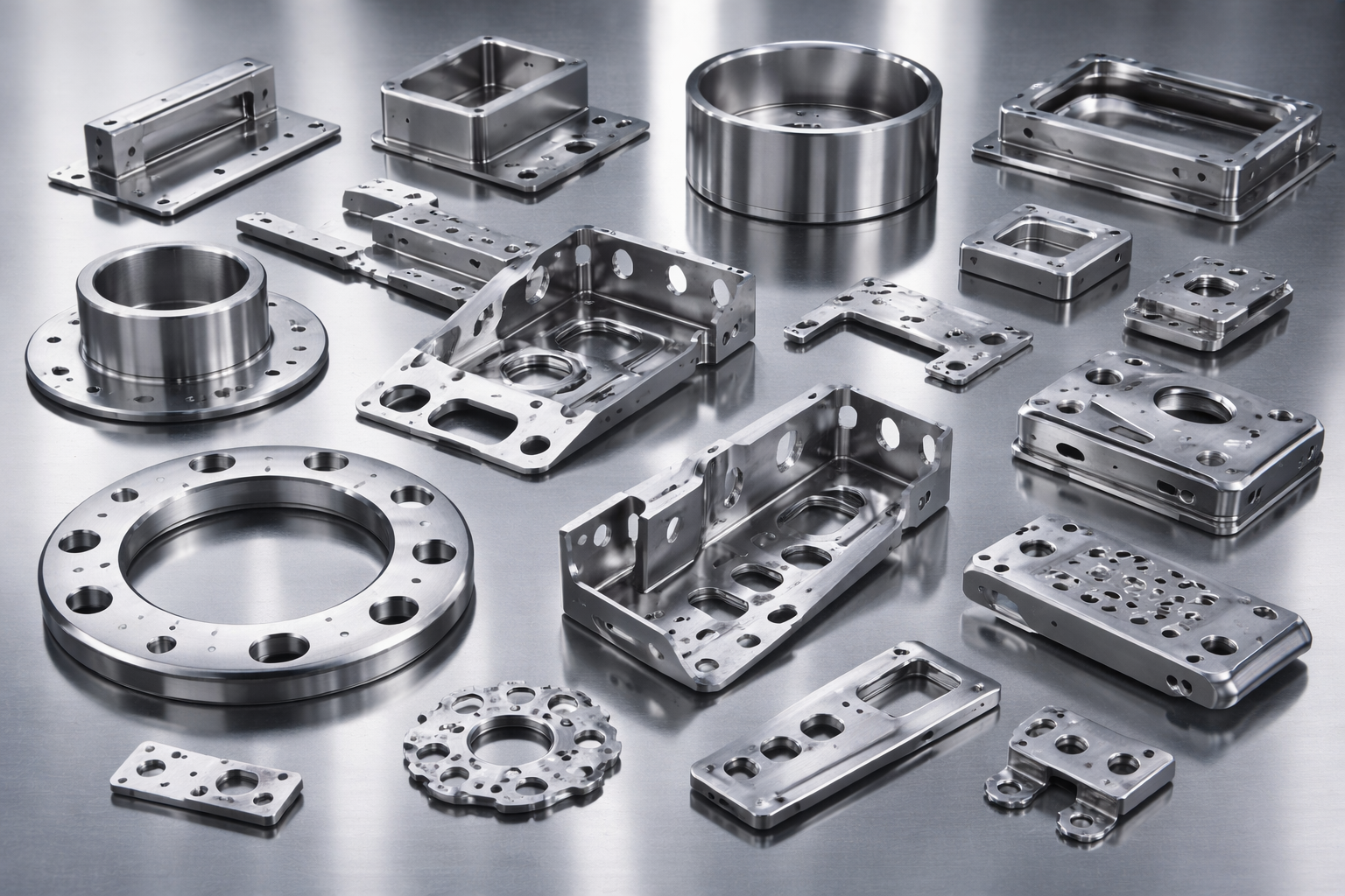 Edelstahl-Stanzteile in Präzisionsfertigung