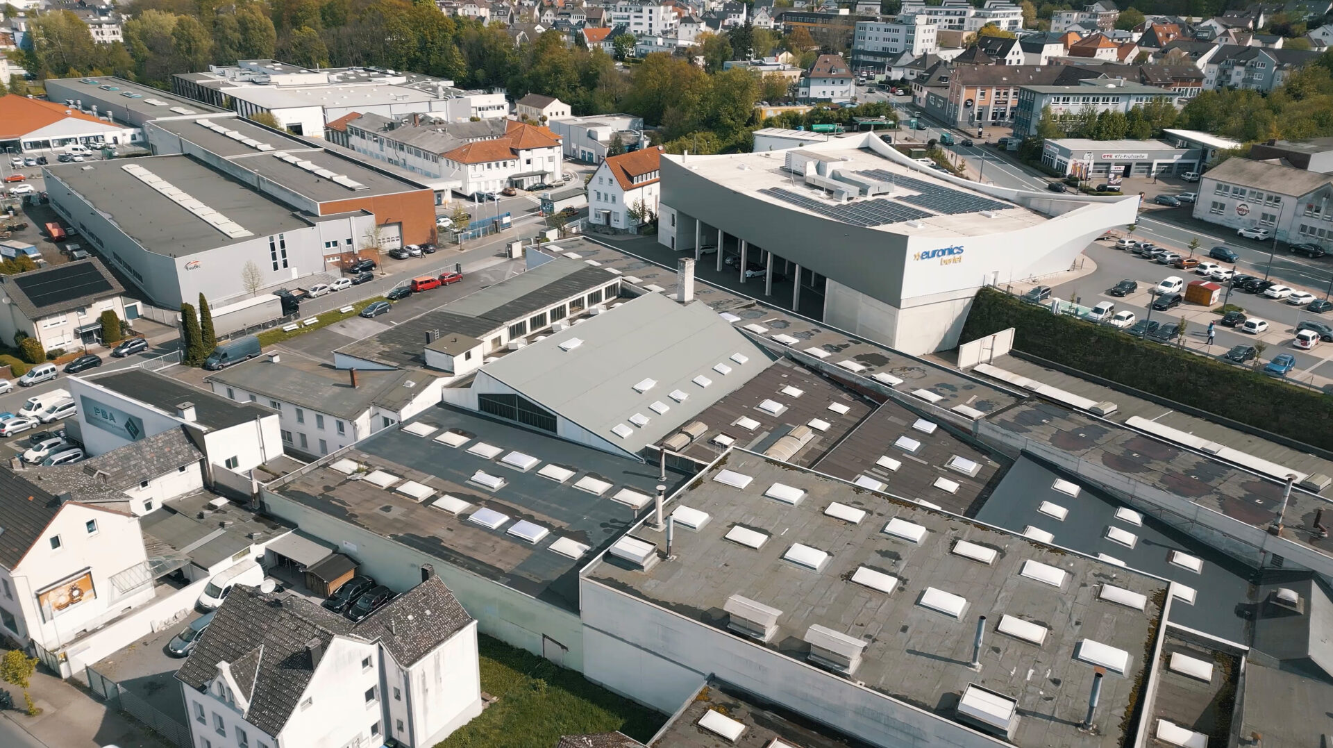 Lokacija Evotec GmbH Arnsberg – snimka iz zraka